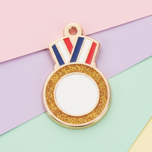 Gold Medal Charm