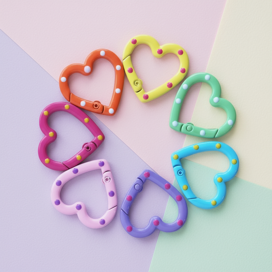 Heart Clip Keyring
