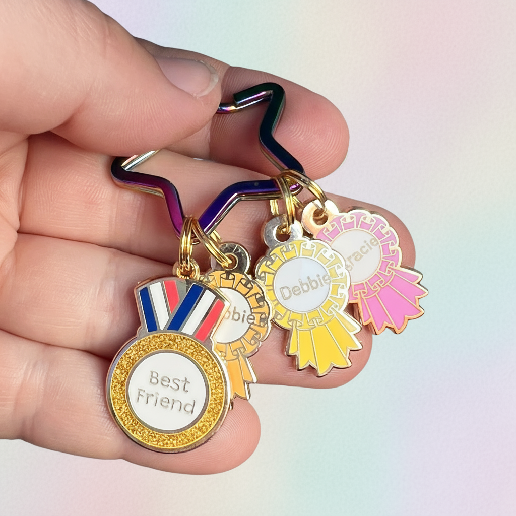 Gold Medal Charm